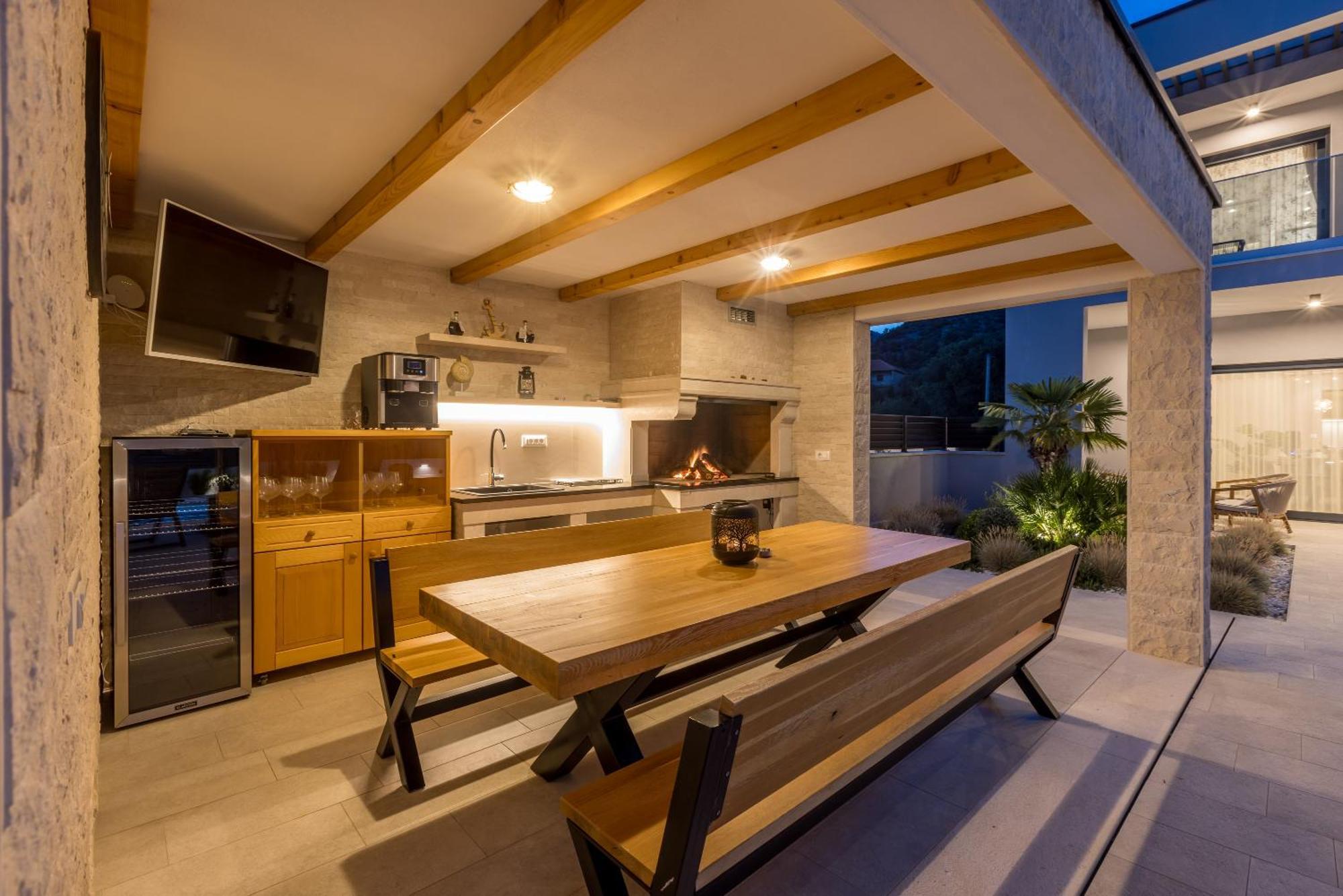 Luxury Villa Diana With Heated Pool And Jacuzzi Dograde Exterior foto