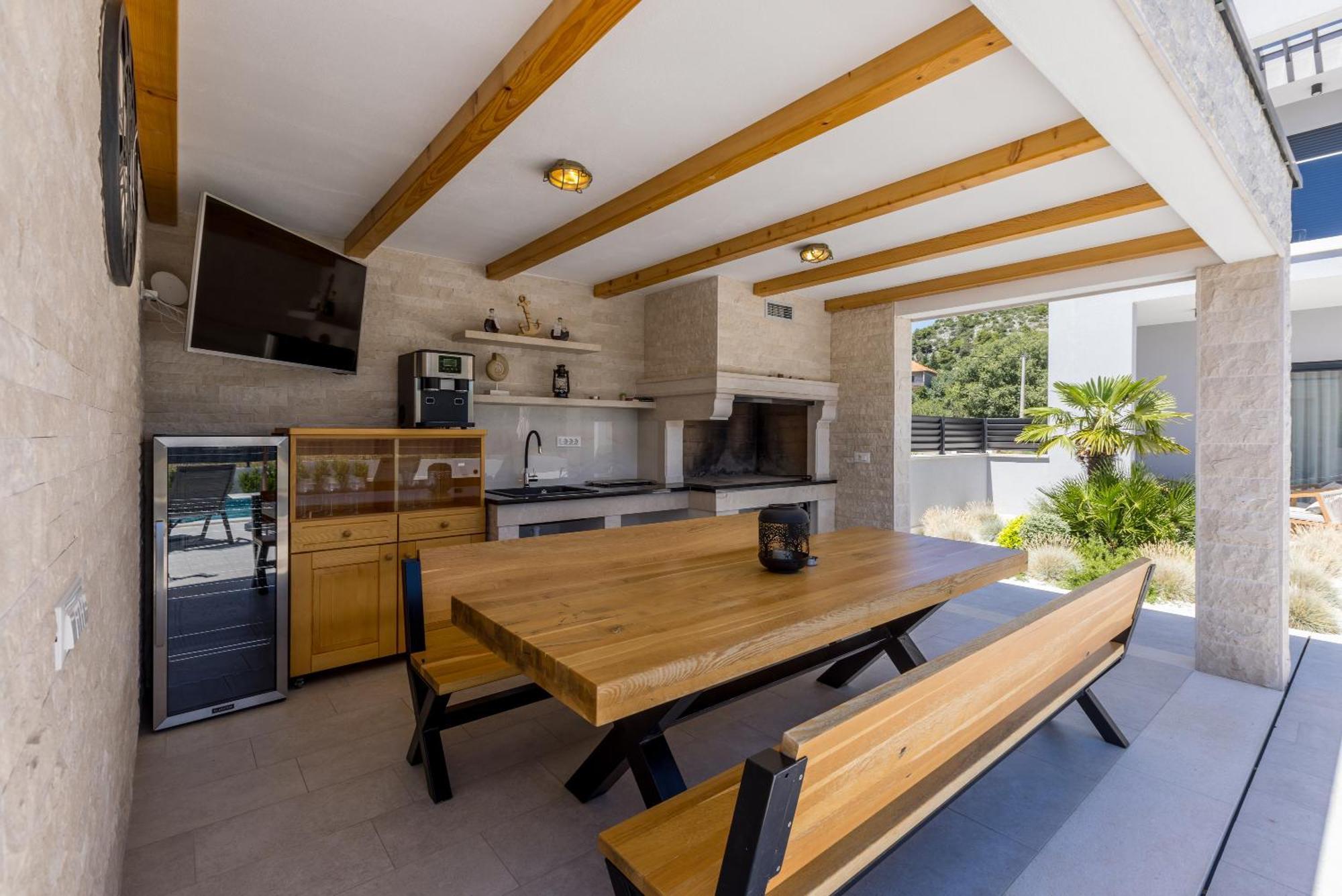 Luxury Villa Diana With Heated Pool And Jacuzzi Dograde Exterior foto